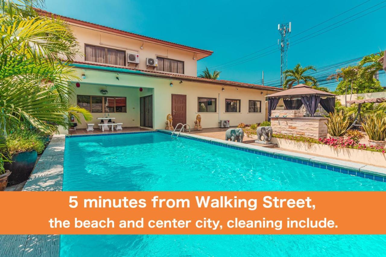 Viewbor Villa - Pattaya Holiday House Walking Street 4 Bedrooms Dış mekan fotoğraf